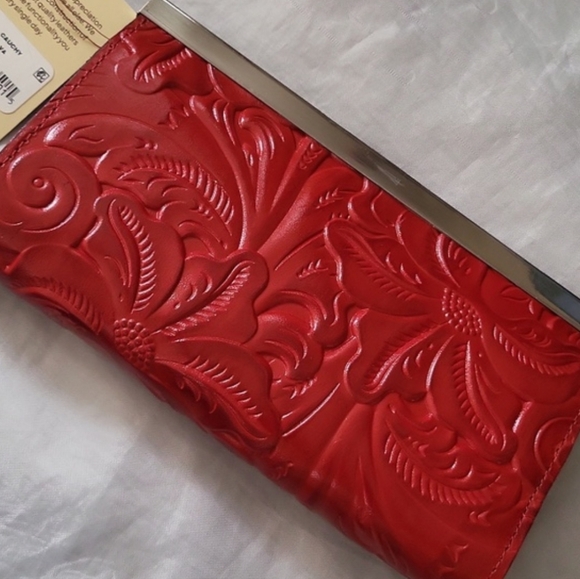 Patricia Nash Cauchy lava tooled BNWT - Picture 2 of 6